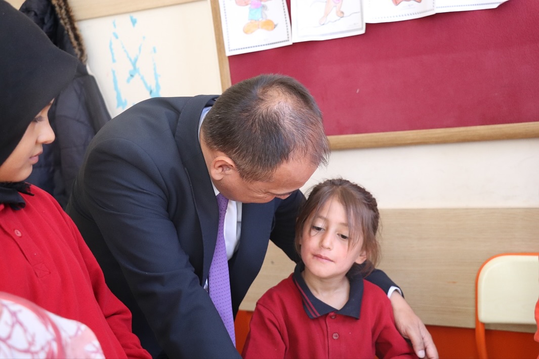 İl Millî Eğitim Müdürü Erhan Baydur'dan Kırsal Mahalle Okullarına Ziyaret5