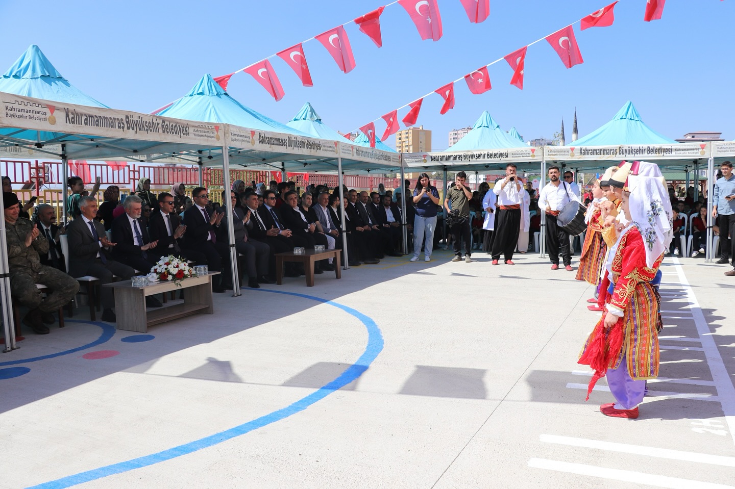 Kahramanmaraş’ta İlköğretim Haftası Saçaklızade İlkokulunda Coşkuyla Kutlandı