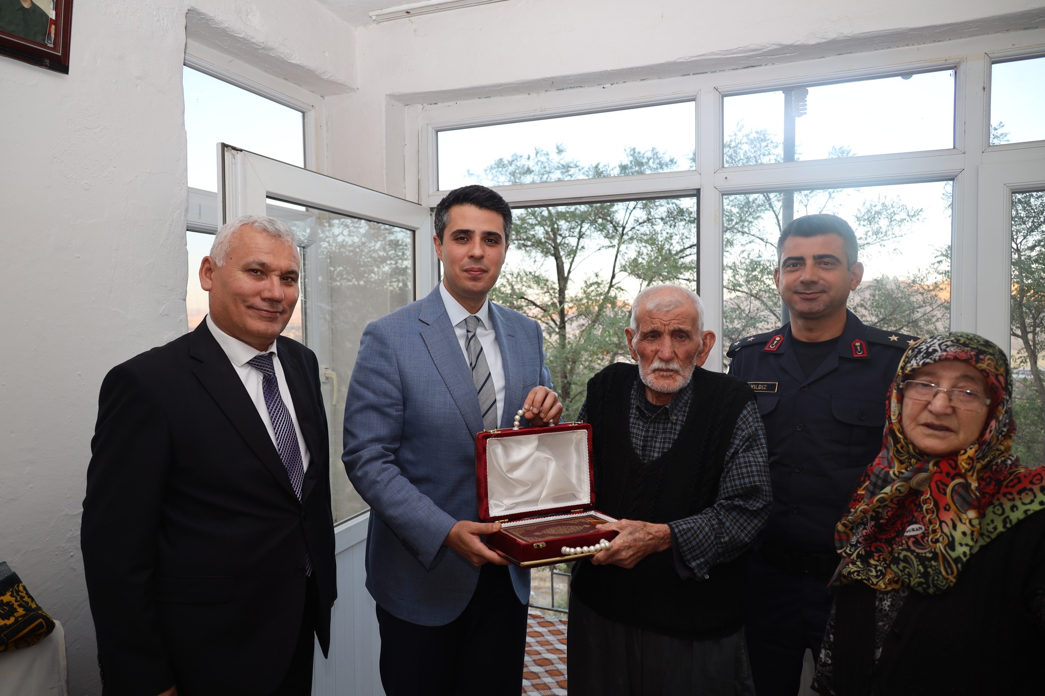 Kaymakam Demirel’den Kore Gazisi Ali Doğan’a Vefa Ziyareti (3)