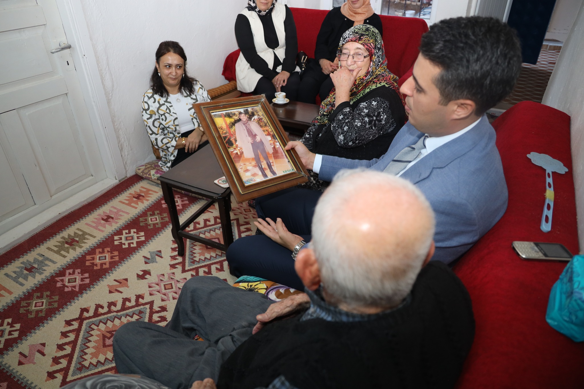 Kaymakam Demirel’den Kore Gazisi Ali Doğan’a Vefa Ziyareti (6)