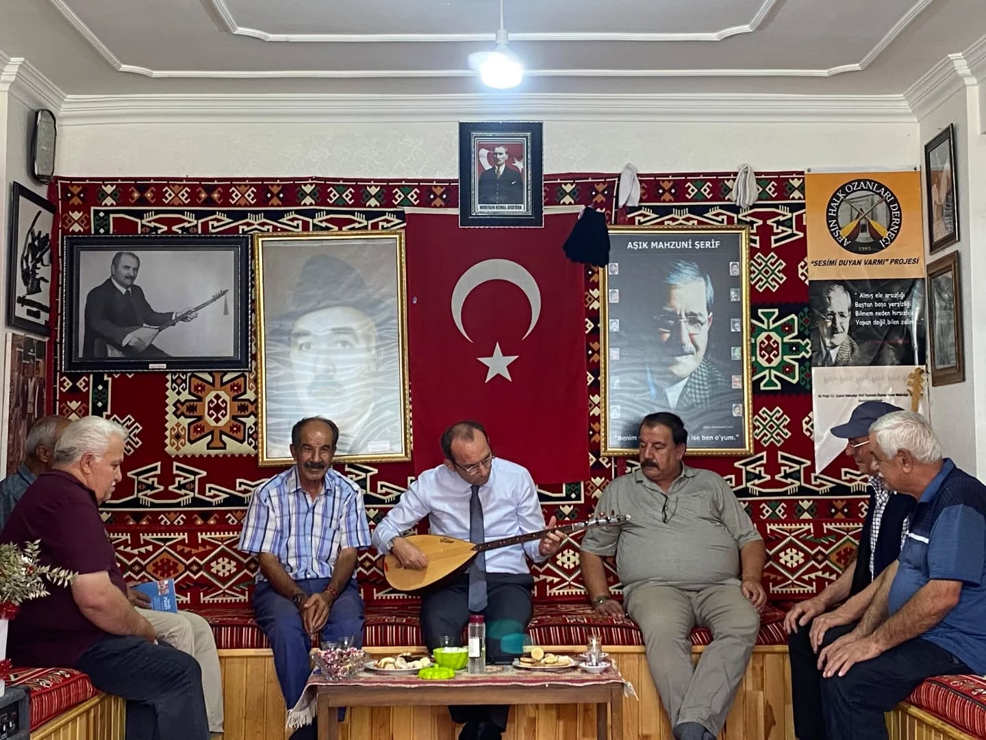 Kaymakam Sarıdoğan, Afşin Halk Ozanları Derneği’ni Ziyaret Etti1