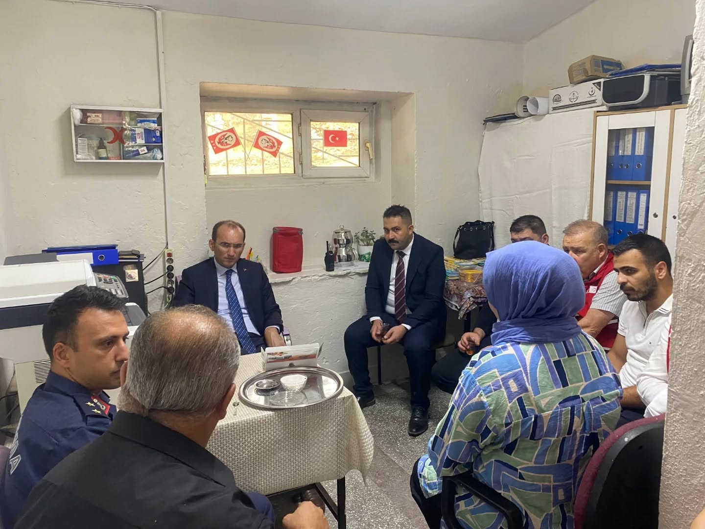 Kaymakam Sarıdoğan Şehit İbrahim Akkuş İlkokulu’nu Ziyaret Etti (1)