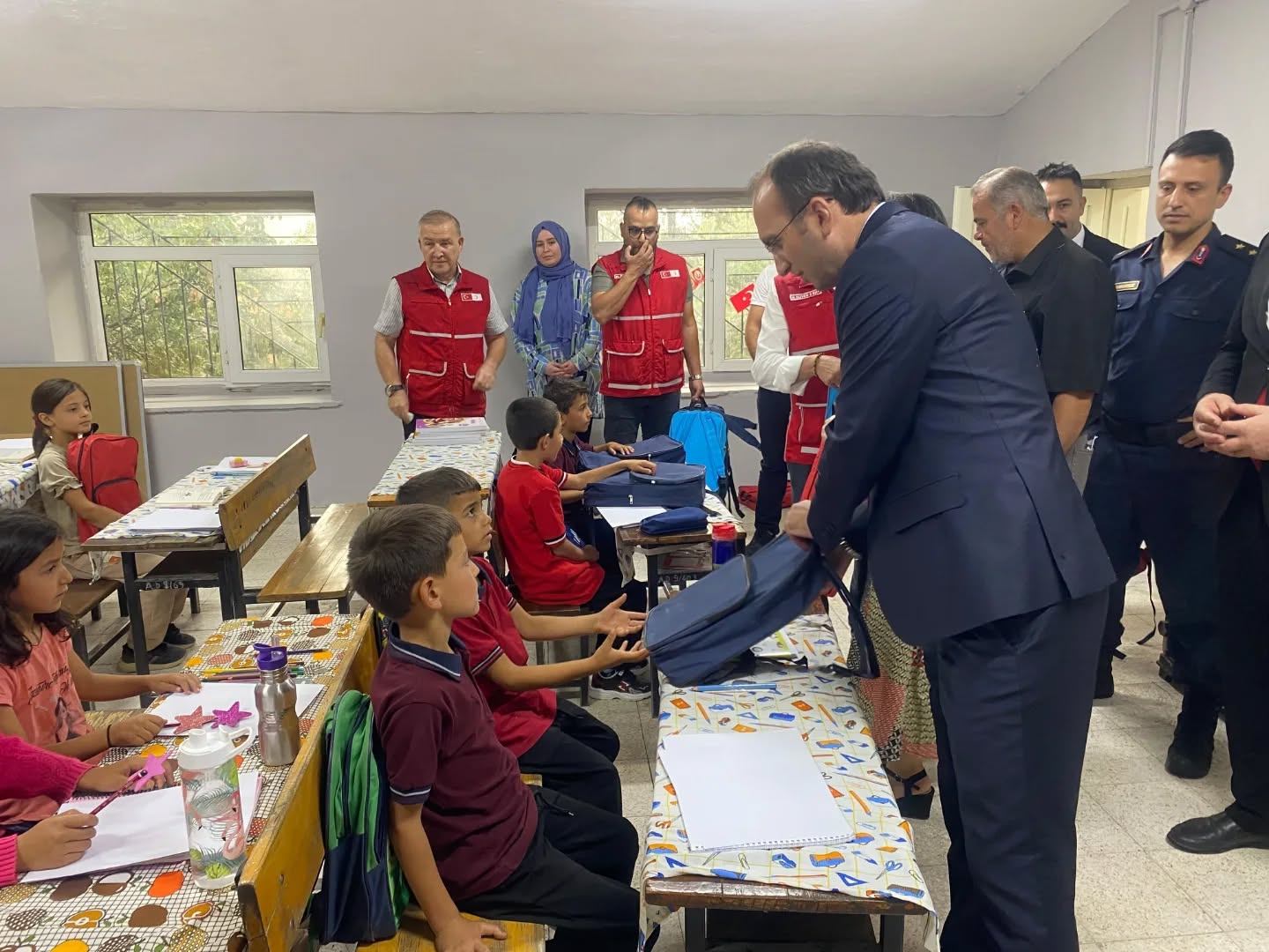 Kaymakam Sarıdoğan Şehit İbrahim Akkuş İlkokulu’nu Ziyaret Etti (3)