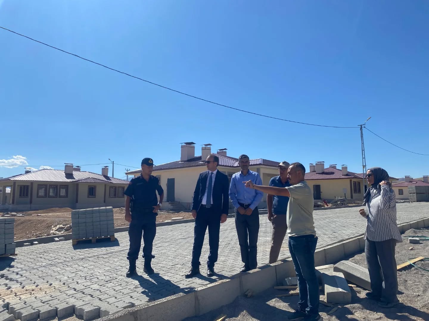 Kaymakam Sarıdoğan, Tanır Ve Kangal Mahallelerindeki Kırsal Konut Çalışmalarını İnceledi4