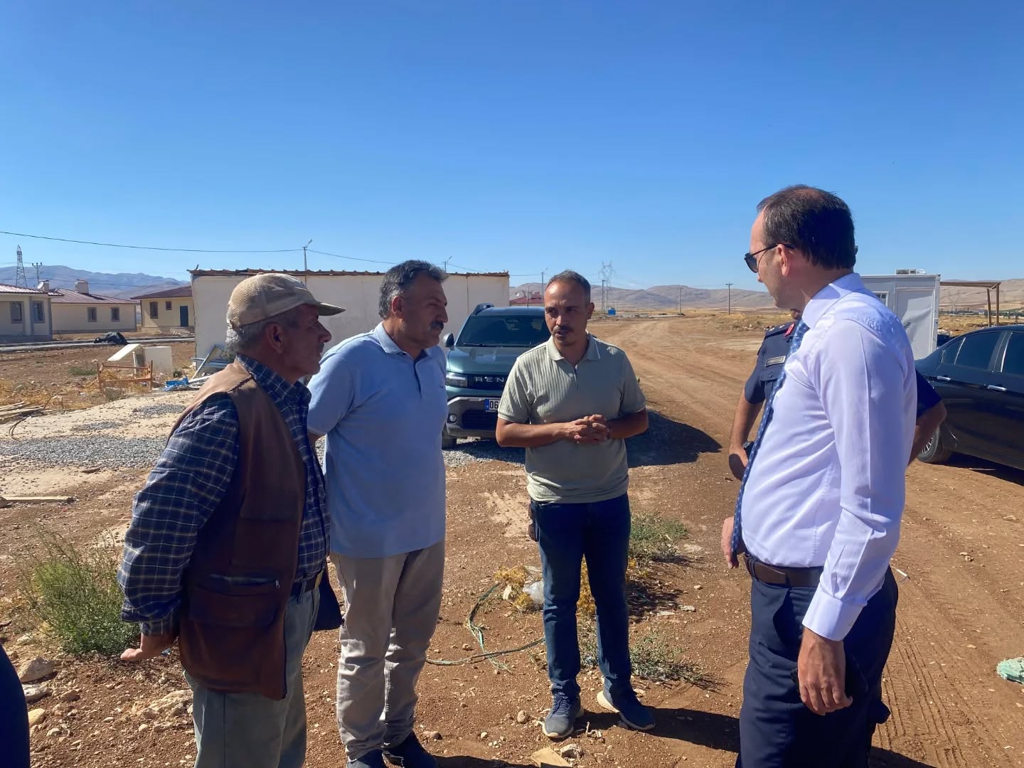 Kaymakam Sarıdoğan, Tanır Ve Kangal Mahallelerindeki Kırsal Konut Çalışmalarını İnceledi5