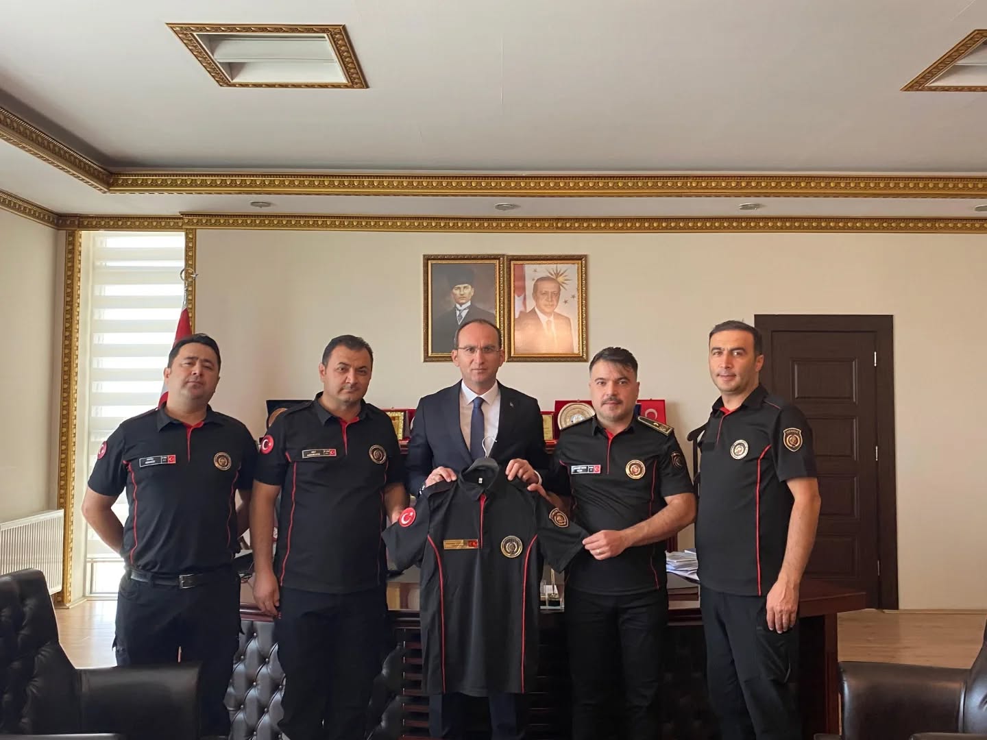 Kaymakam Sarıdoğan’dan İtfaiye Haftası Ziyaretine Anlamlı Teşekkür1