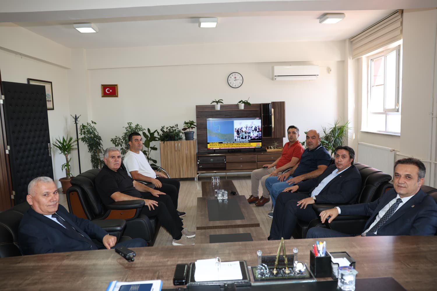 Milletvekili Kurt’tan Elbistan İlçe Emniyet Müdürlüğü’ne Ziyaret1