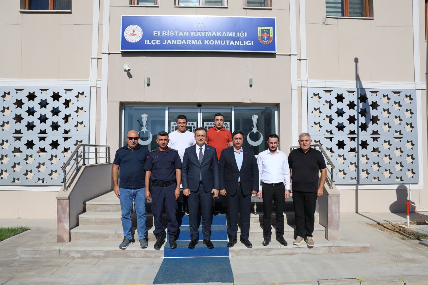 Milletvekili Kurt’tan Elbistan İlçe Jandarma Komutanlığı’na Ziyaret2