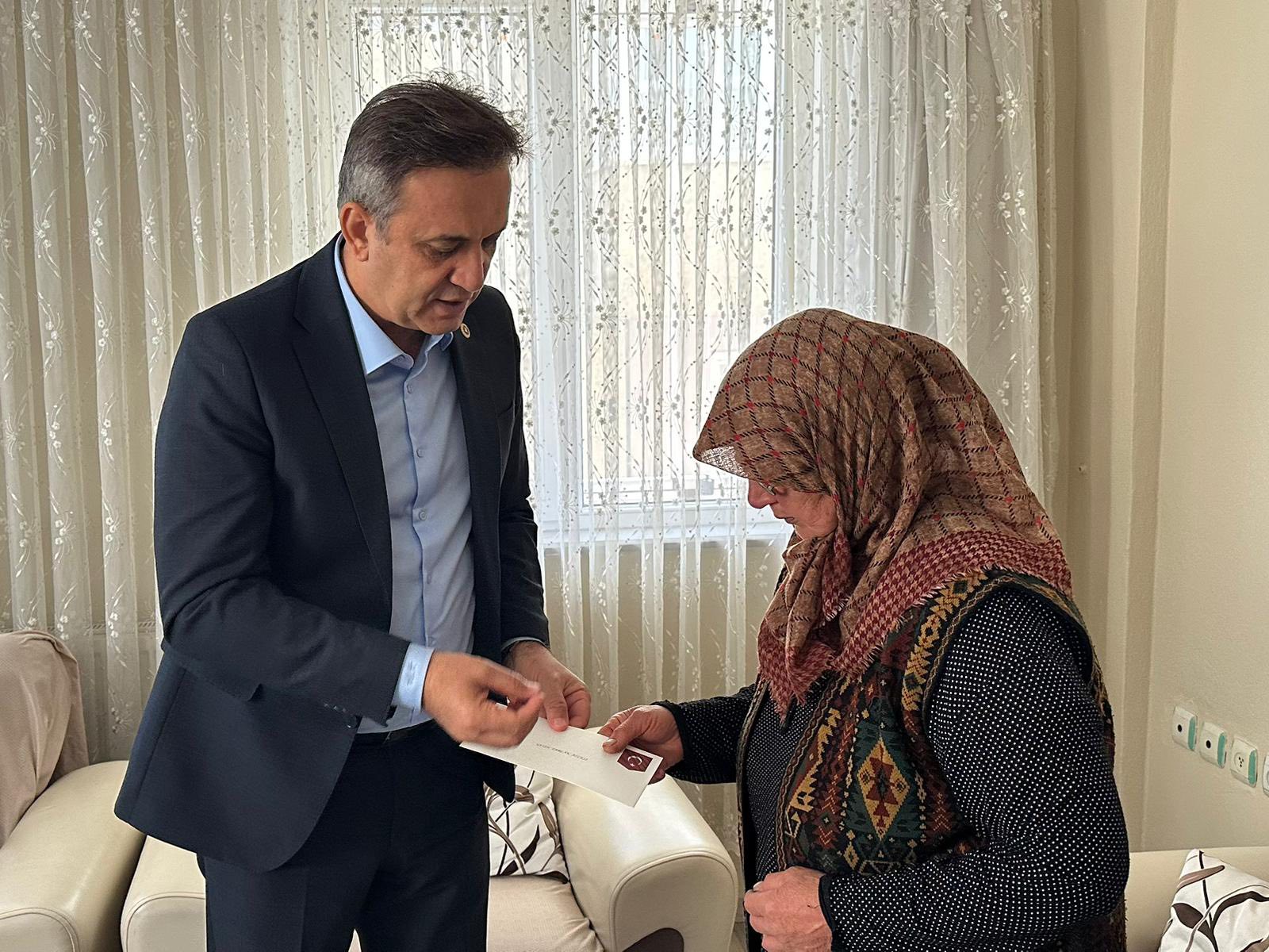 Milletvekili Mevlit Kurt’tan Şehit Ailelerine Ziyaret