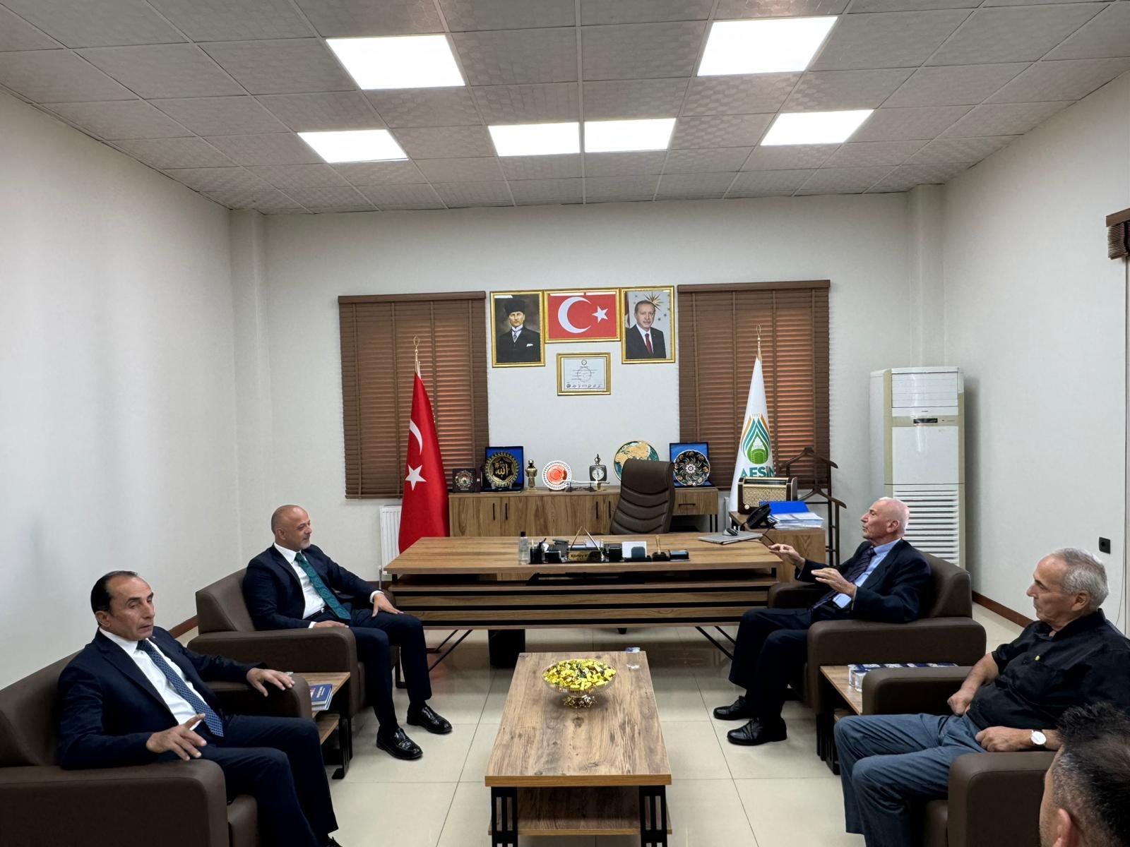 Prof. Dr. Kaya’dan Başkan Kıraç’a Ziyaret1