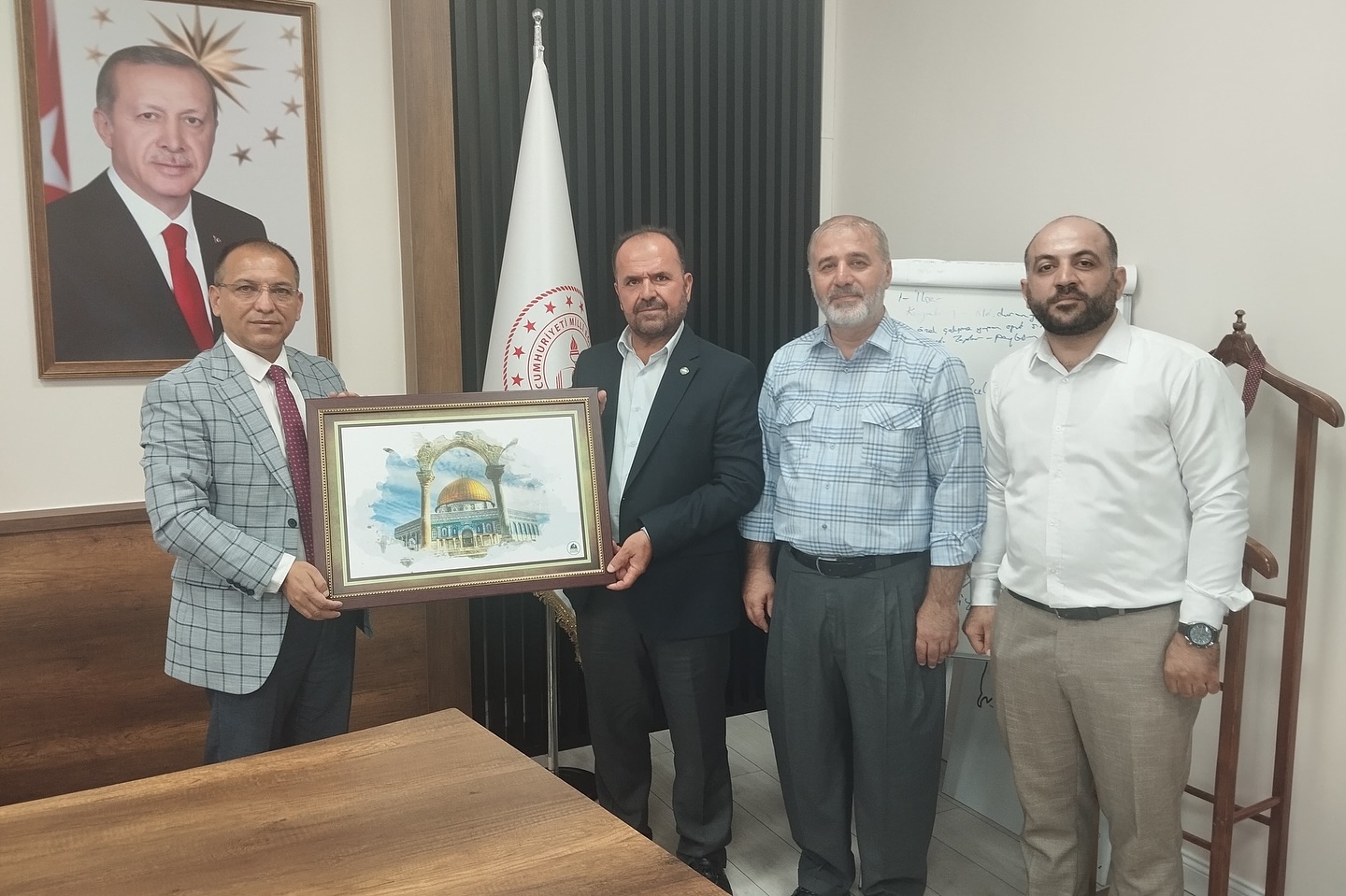 Stk Temsilcilerinden İl Millî Eğitim Müdürü Baydur’a Ziyaret1