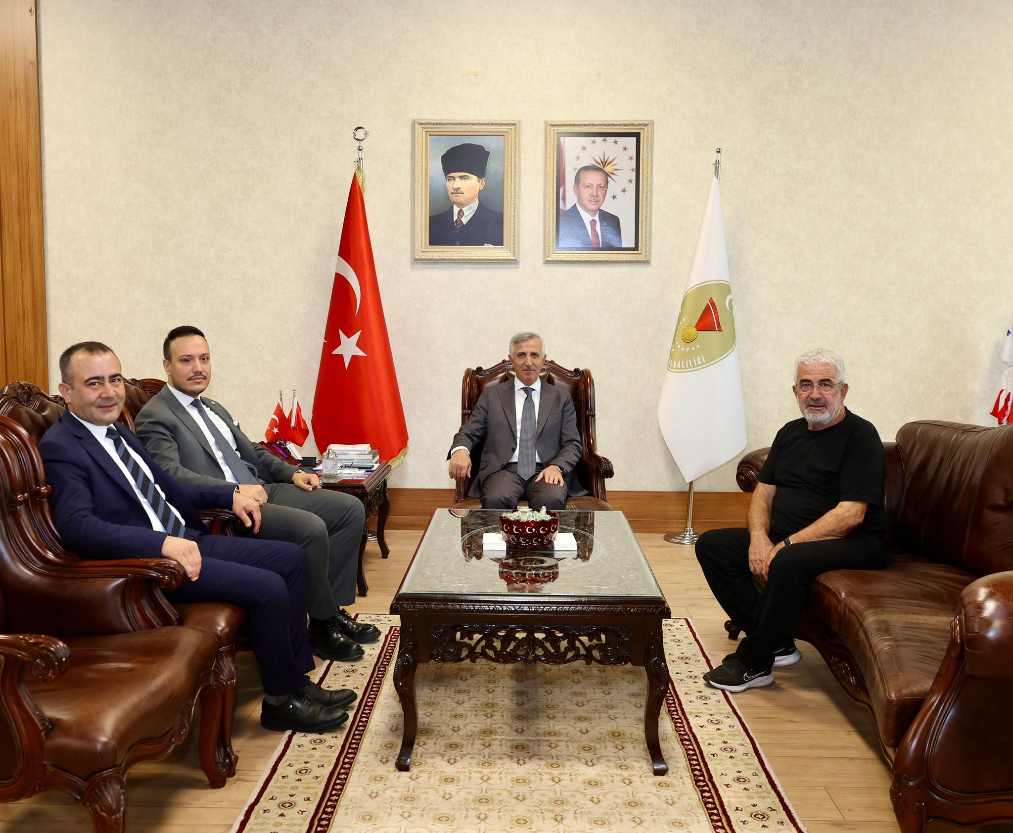 Vali Ünlüer’e Nezaket Ziyaretleri