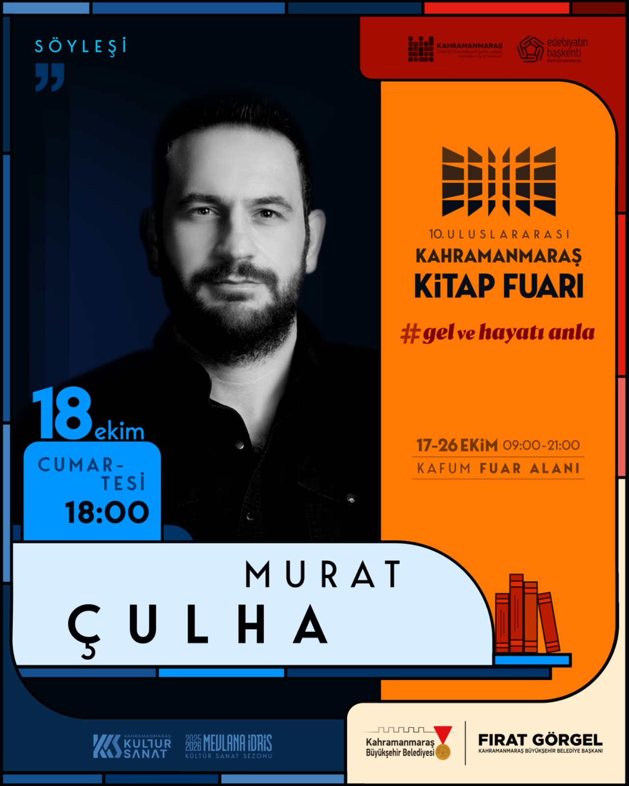 10. Uluslararası Kahramanmaraş Kitap Fuarı’nda İkinci Gün Dopdolu Geçecek (1)