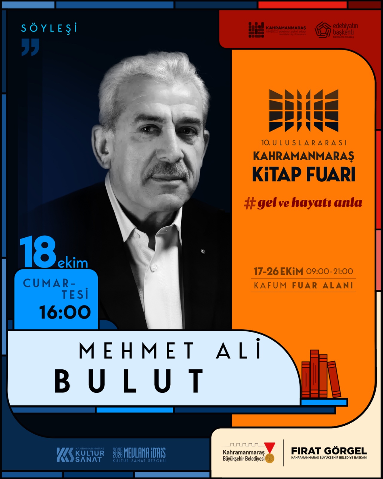 10. Uluslararası Kahramanmaraş Kitap Fuarı’nda İkinci Gün Dopdolu Geçecek (2)