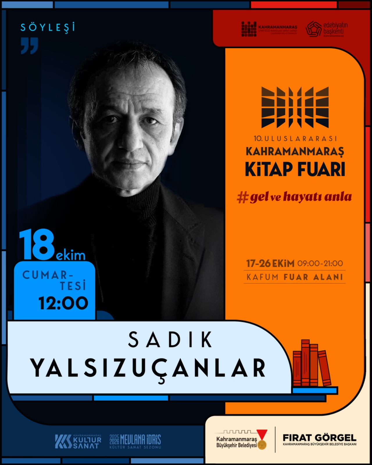 10. Uluslararası Kahramanmaraş Kitap Fuarı’nda İkinci Gün Dopdolu Geçecek (3)