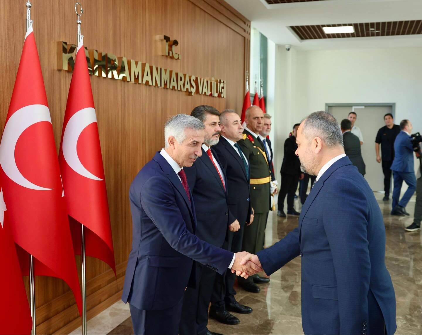 29 Ekim Cumhuriyet Bayramı Tebrik Kabul Töreni Düzenlendi