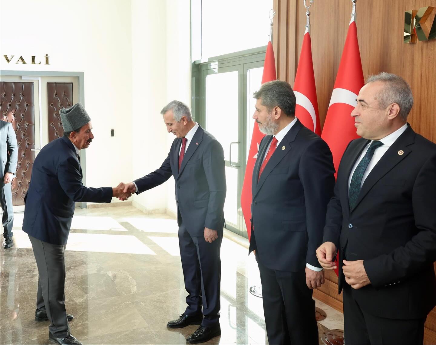 29 Ekim Cumhuriyet Bayramı Tebrik Kabul Töreni Düzenlendi1