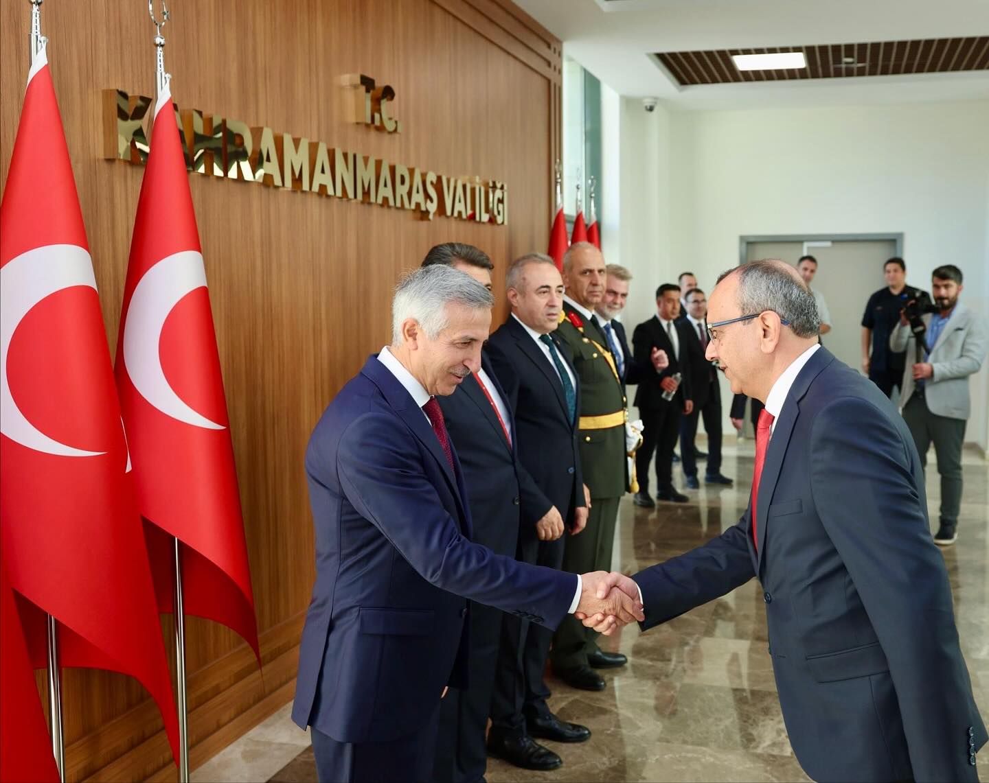 29 Ekim Cumhuriyet Bayramı Tebrik Kabul Töreni Düzenlendi2