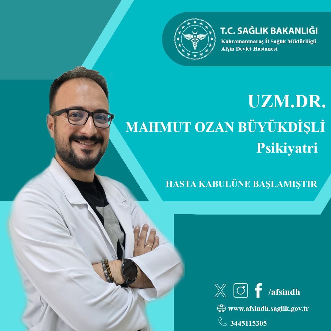 Afşin Devlet Hastanesi’ne 4 Yeni Uzman Doktor Atandı4