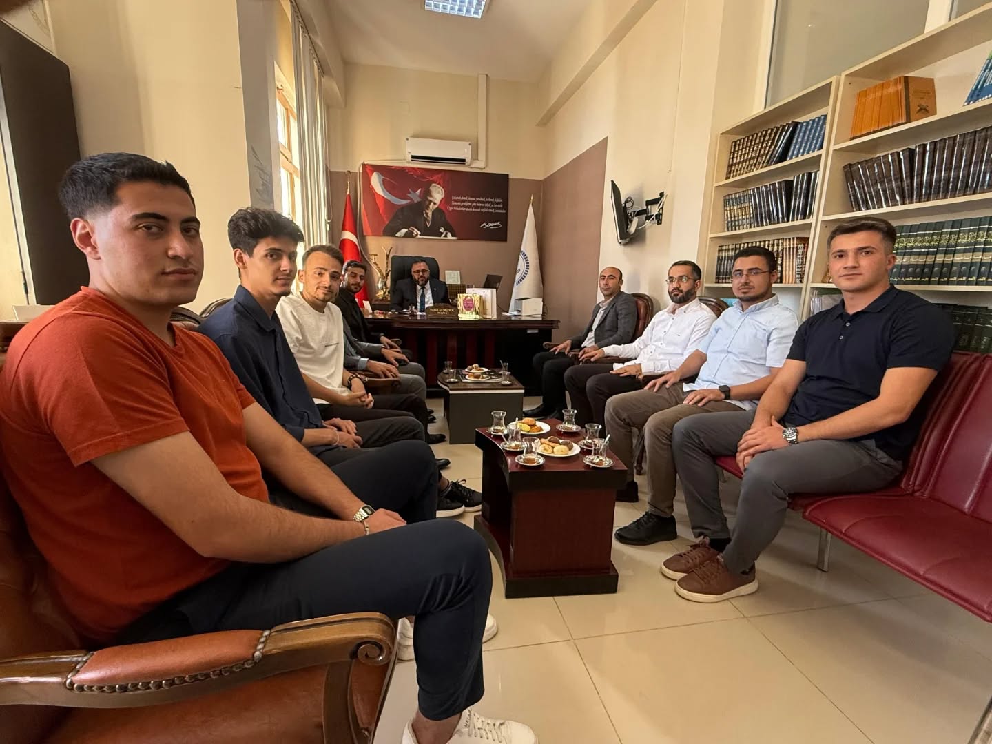 Afşin Kyk Öğrencilerinden İlçe Müftüsü Fatih Gökçek’e Ziyaret2