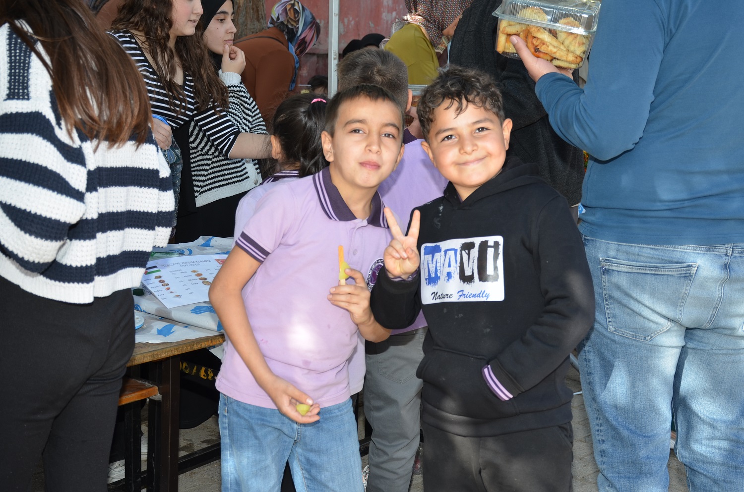 Afşin Merkez Ortaokulundan Filistin'e Destek Kermesi (14)