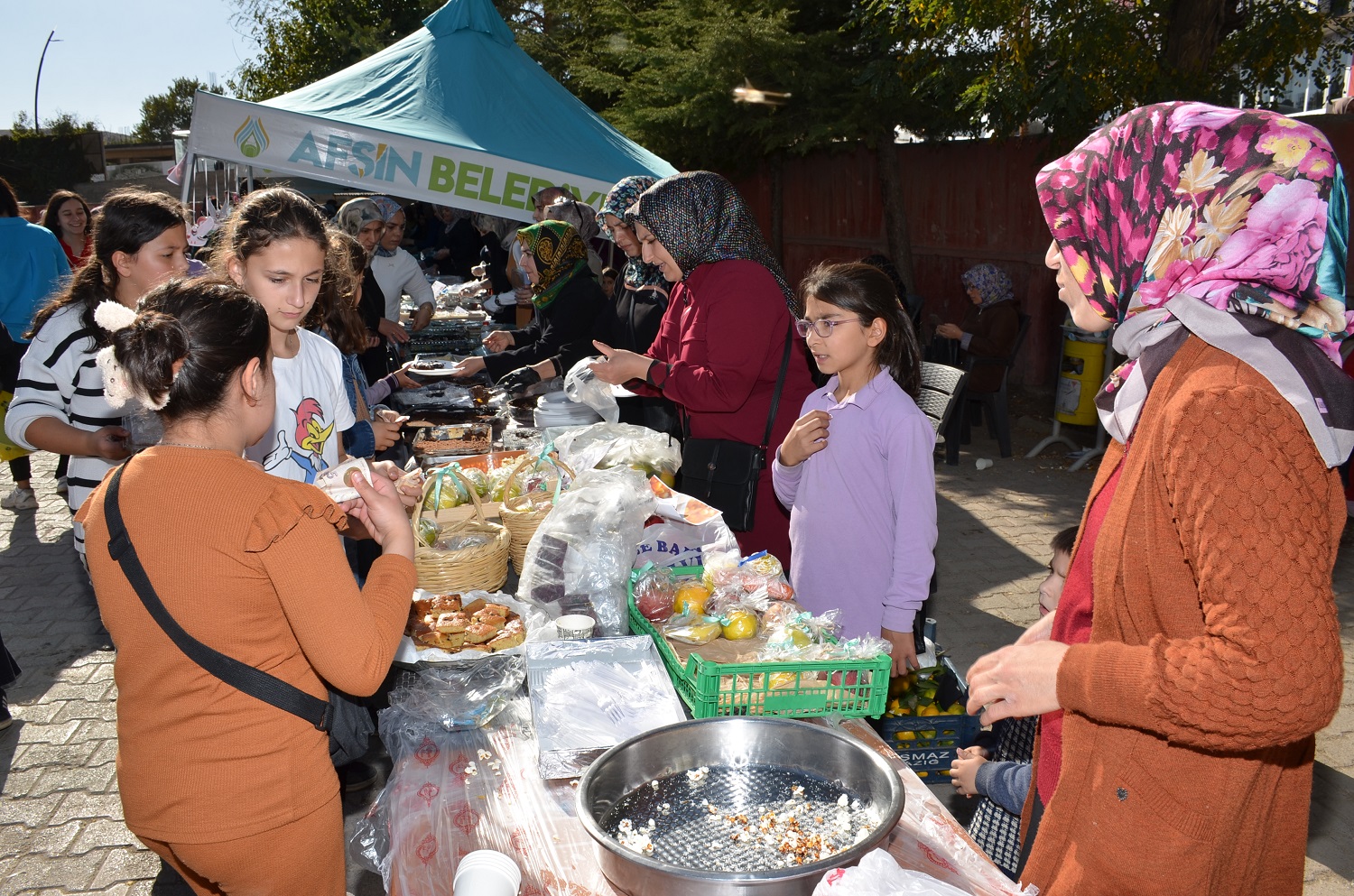 Afşin Merkez Ortaokulundan Filistin'e Destek Kermesi (3)