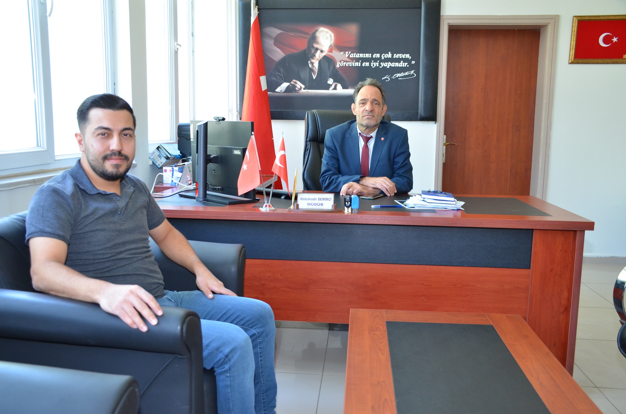 Afşin Tarım Ve Orman Müdürü Abdulkadir Demirci Görevine Başladı (1)