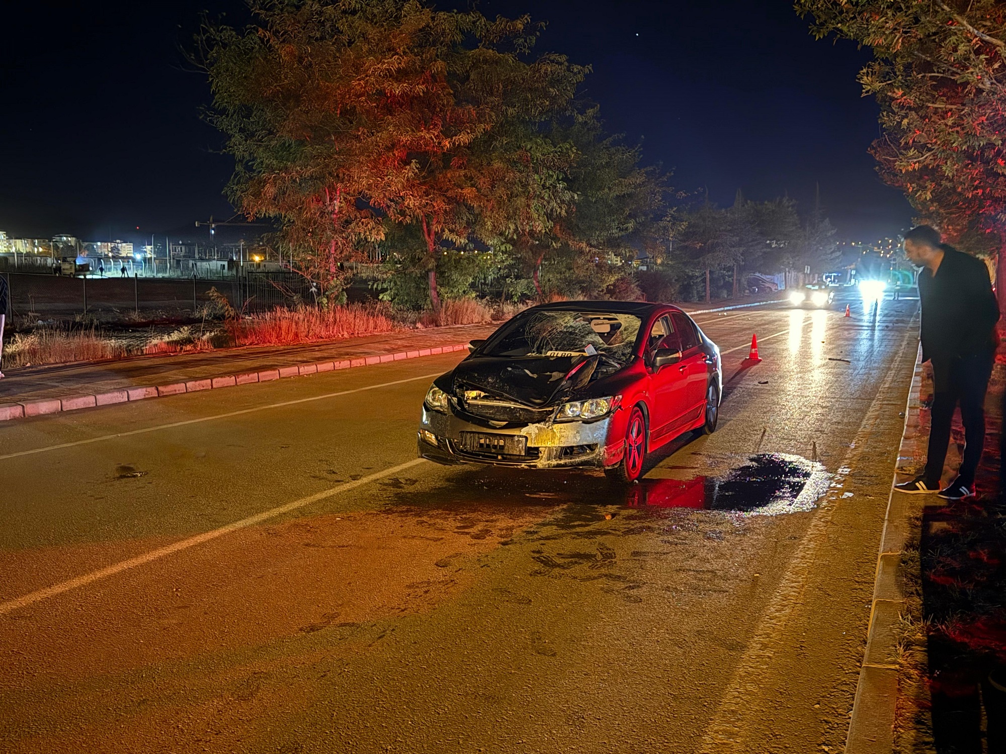 Afşinbey Caddesinde Feci Kaza 1 Ağır Yaralı 2
