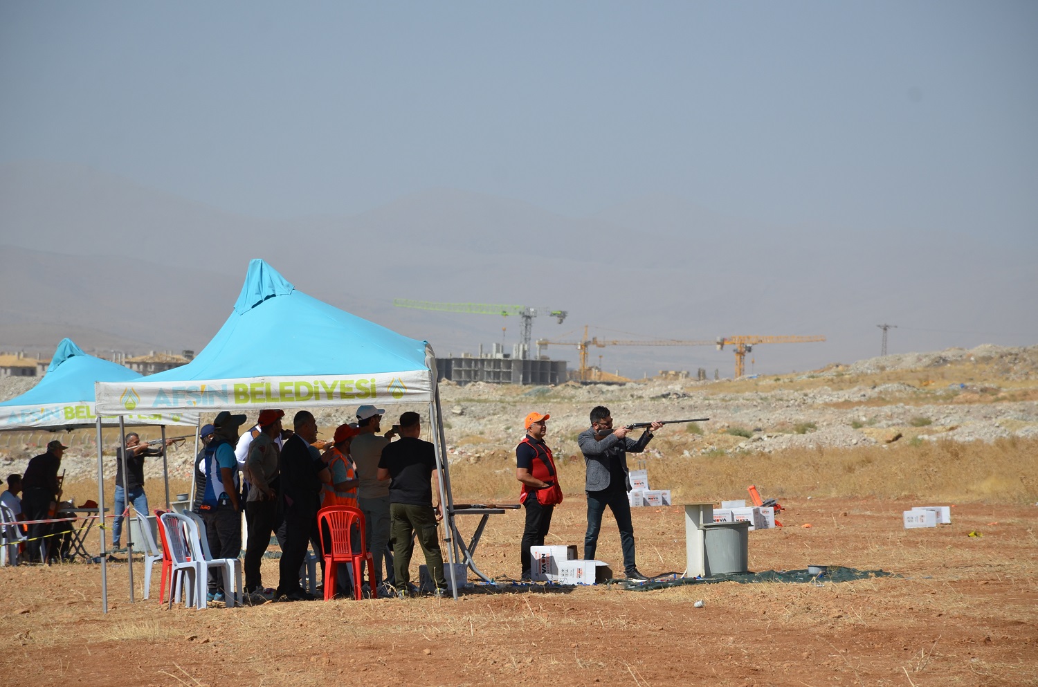 Afşin’de 2. Trap Ve Skeet Yarışması Büyük İlgi Gördü (1)