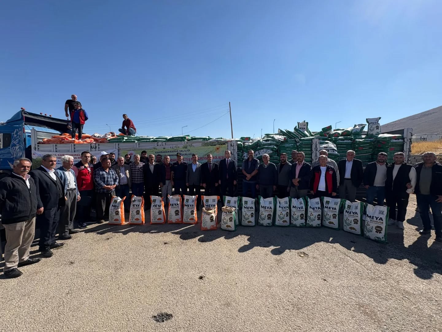 Afşin’de Çiftçilere %50 Hibeli Nohut Ve Mercimek Tohumu Dağıtıldı5