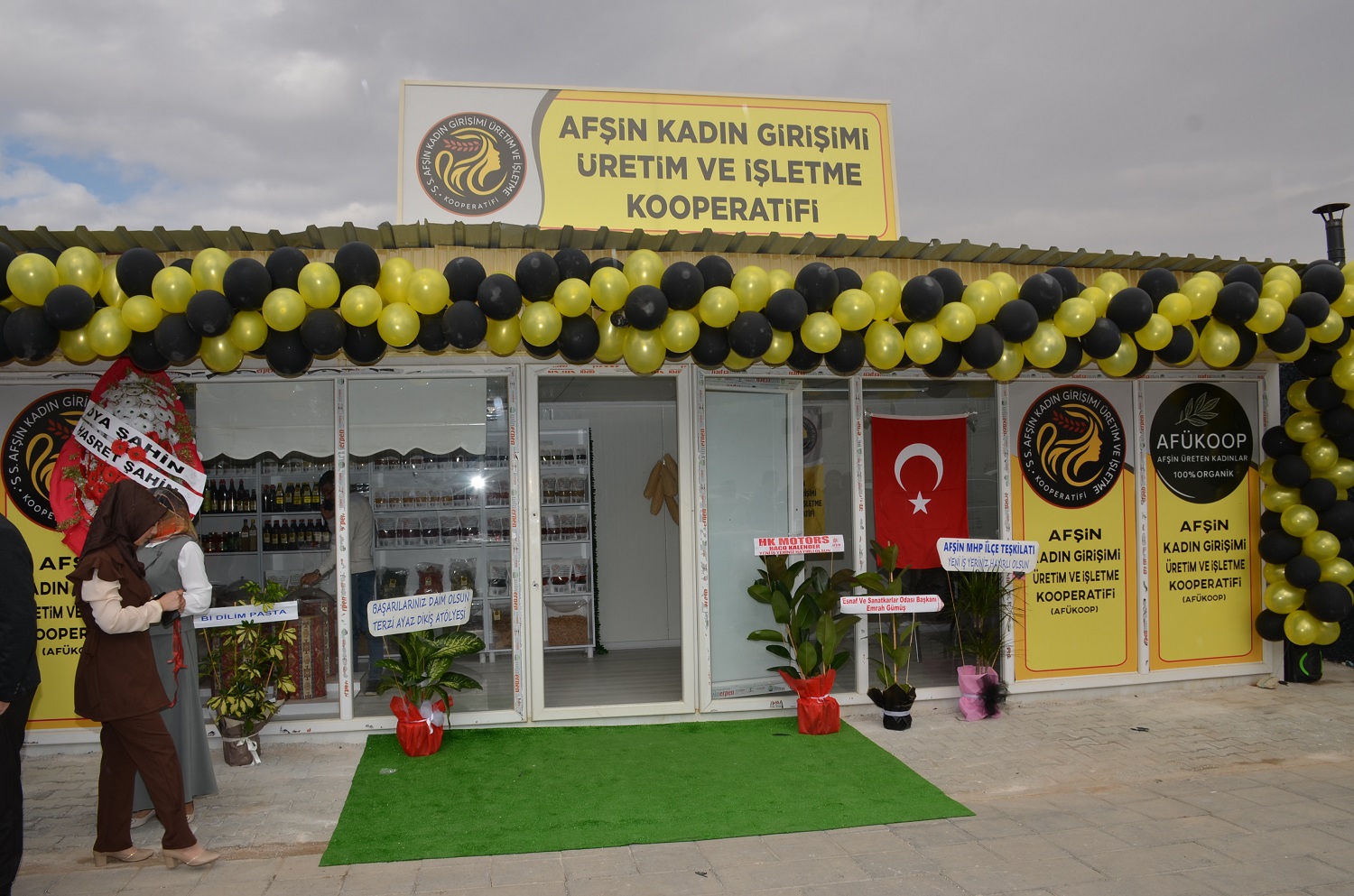 Afşin’de Kadın Girişimi Üretim Ve İşletmesi Açıldı (1)