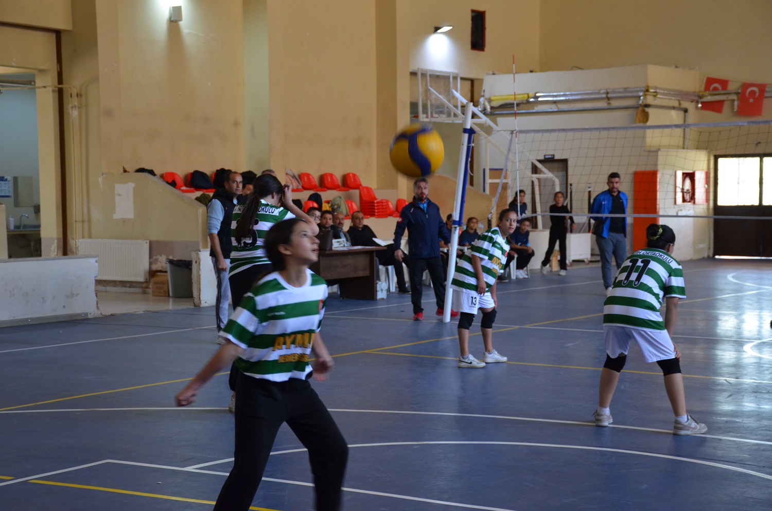 Afşin’de Okullar Arası Voleybol Turnuvası Başladı (3)