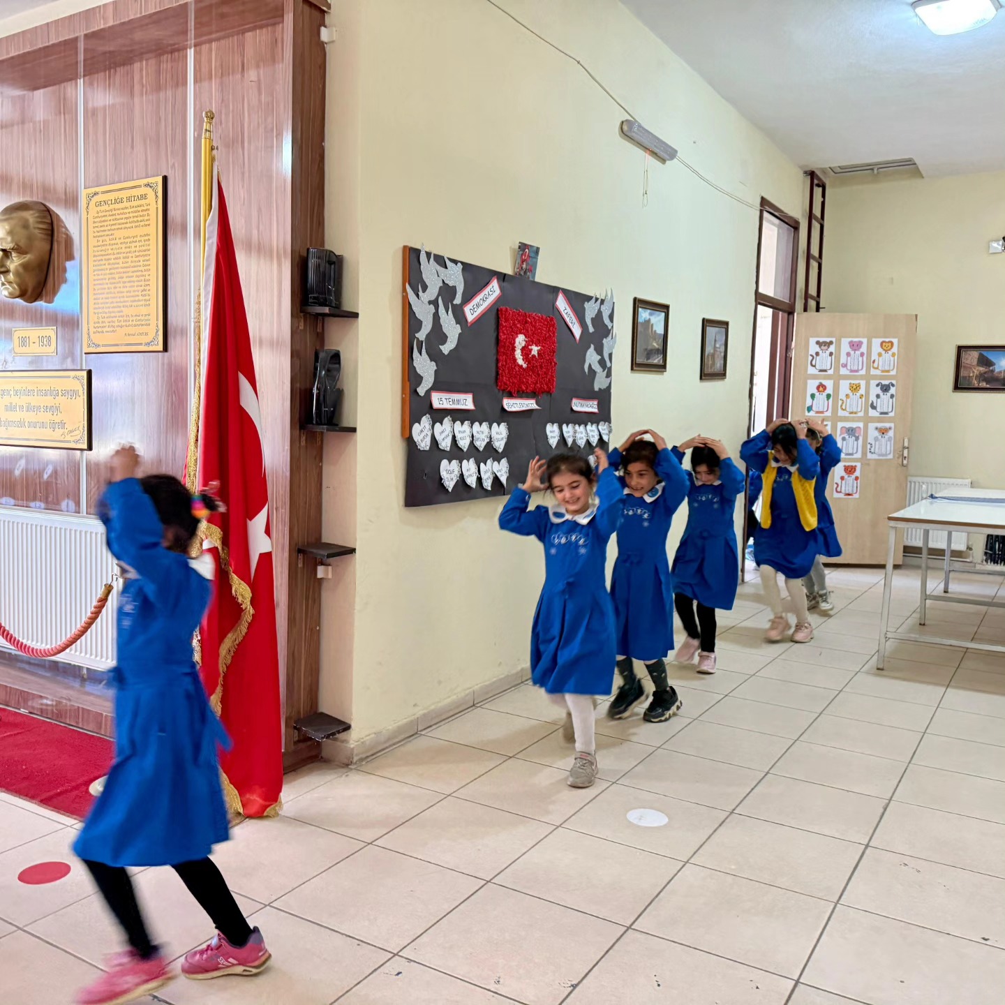 Afşin’de Okullarda Deprem Tatbikatı Gerçekleştirildi8