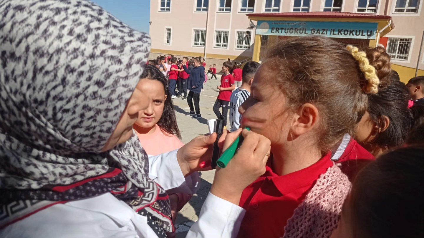Afşin’de Okullardan Filistin İçin Ortak Vicdan Mesajı3