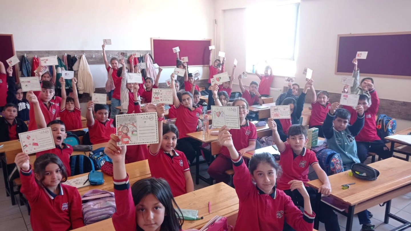 Afşin’de Okullardan Filistin İçin Ortak Vicdan Mesajı4