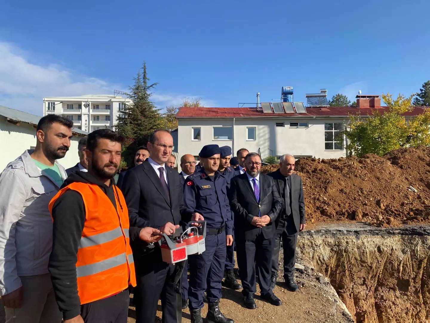 Afşin’de Yeni Jandarma Hizmet Binasının Temeli Atıldı
