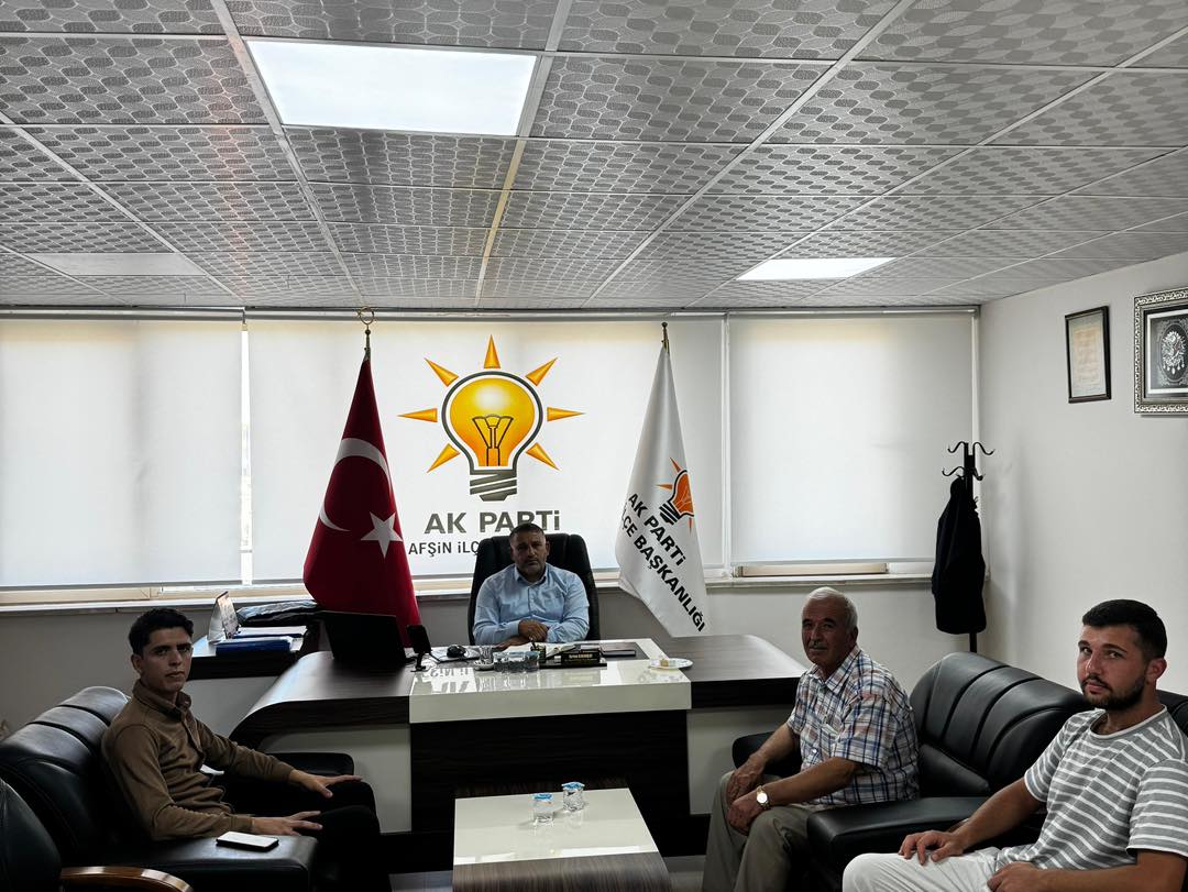 Ak Parti Afşin İlçe Teşkilatı Vatandaşlarla Bir Araya Geldi2