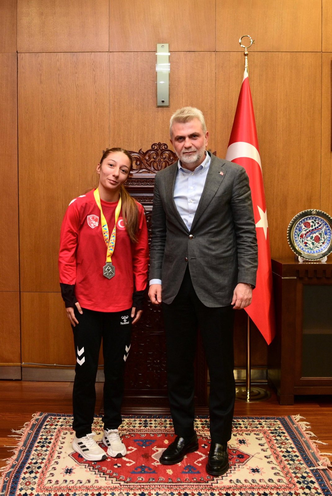 Başkan Görgel, Balkan Şampiyonası Şampiyonlarını Ağırladı1