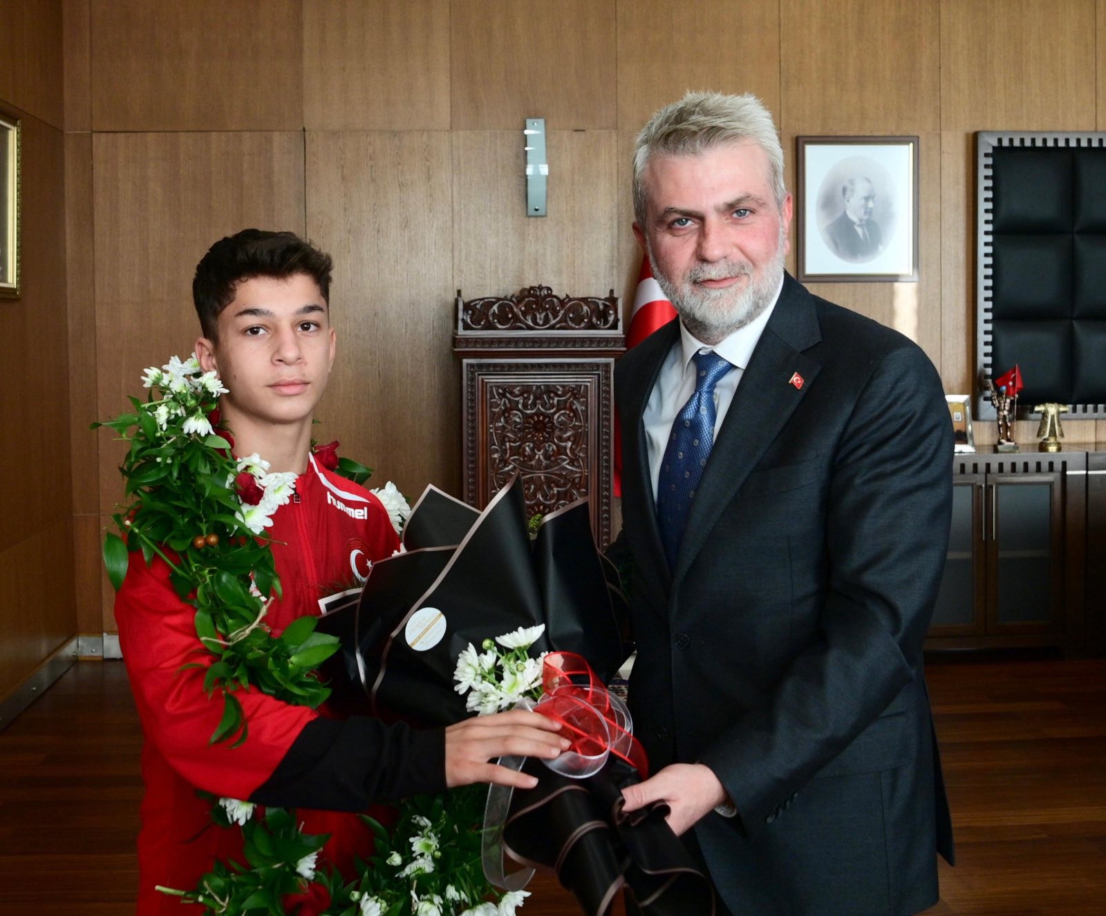Başkan Görgel, Balkan Şampiyonası Şampiyonlarını Ağırladı2