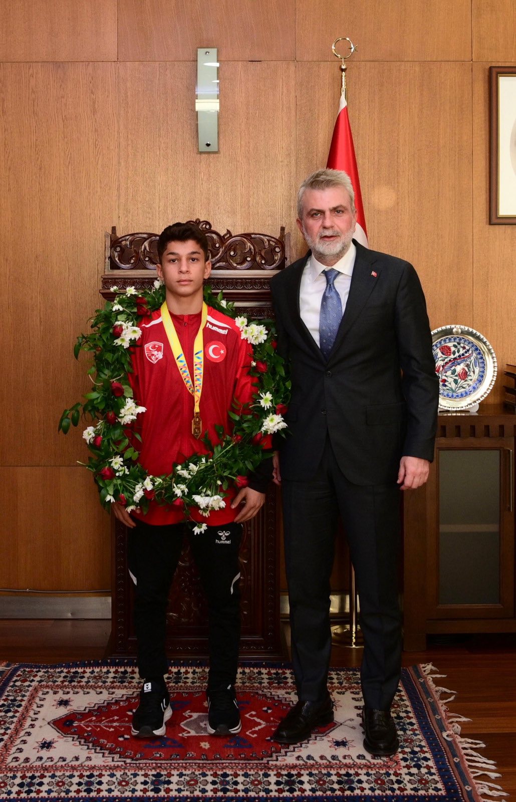 Başkan Görgel, Balkan Şampiyonası Şampiyonlarını Ağırladı3