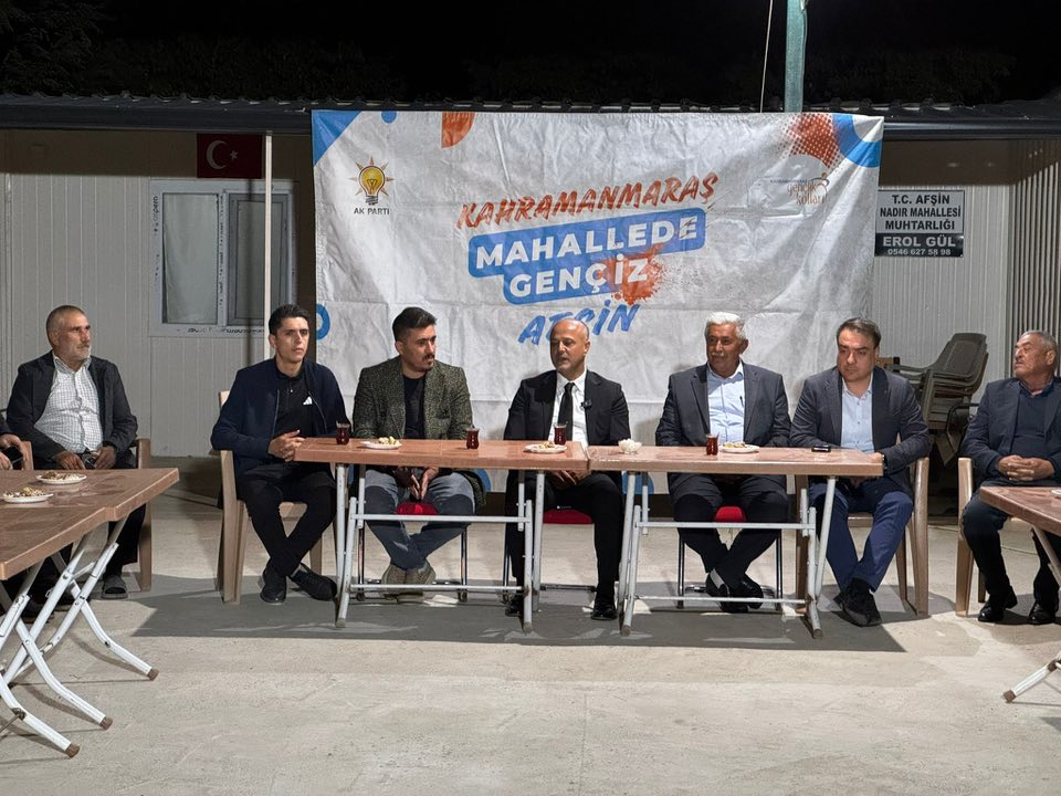 Başkan Kıraç, “Mahallede Genç’iz, Afşin’deyiz” Programında Gençlerle Buluştu4