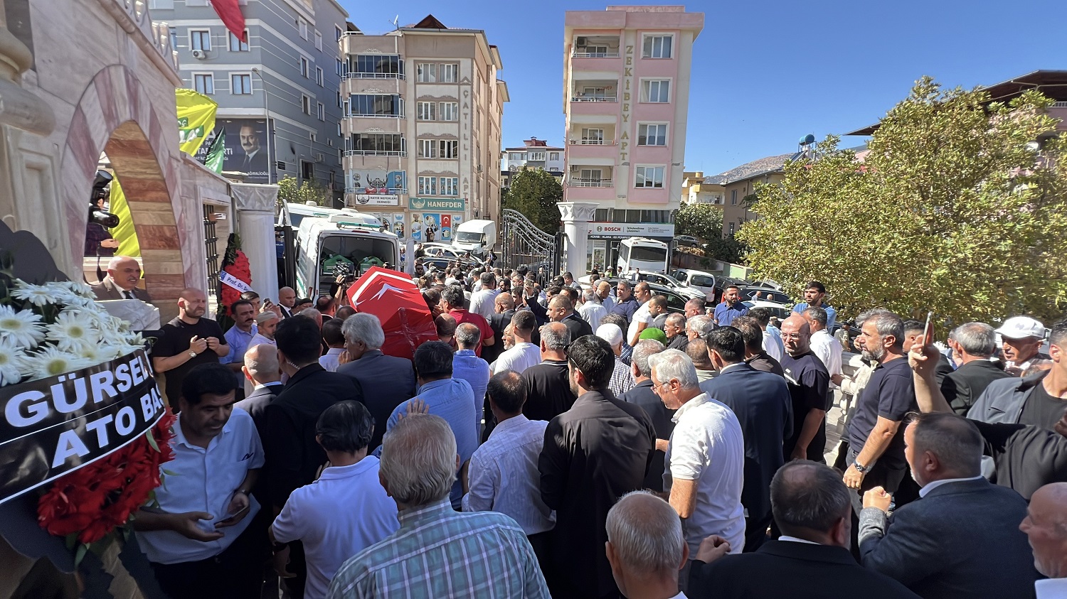 Bbp Kurucularından Ökkeş Şendiller Son Yolculuğuna Uğurlandı (1)