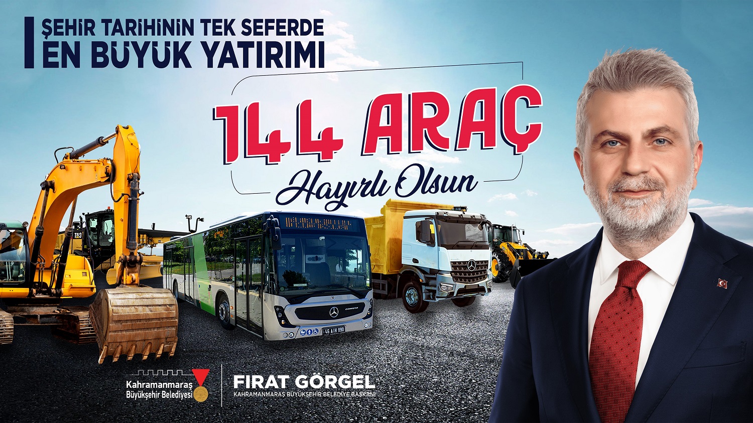 Büyükşehir’den Tarihi Araç Yatırımı; 144 Hizmet Aracı Filoya Kazandırıldı (2)
