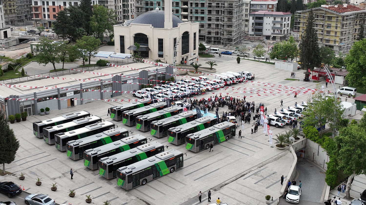 Büyükşehir’den Tarihi Araç Yatırımı; 144 Hizmet Aracı Filoya Kazandırıldı (4)