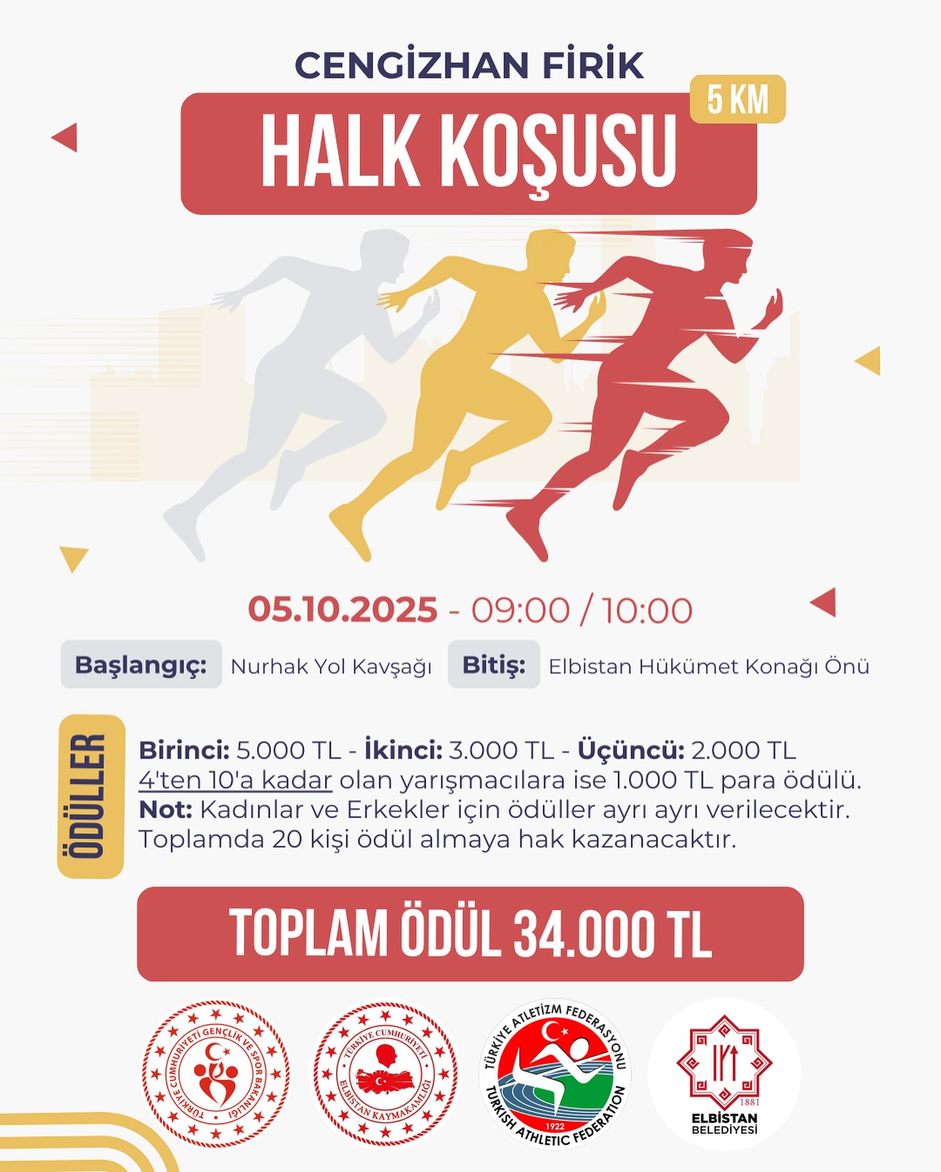 Cengizhan Firik Halk Koşusu Elbistan’da Start Alıyor-1