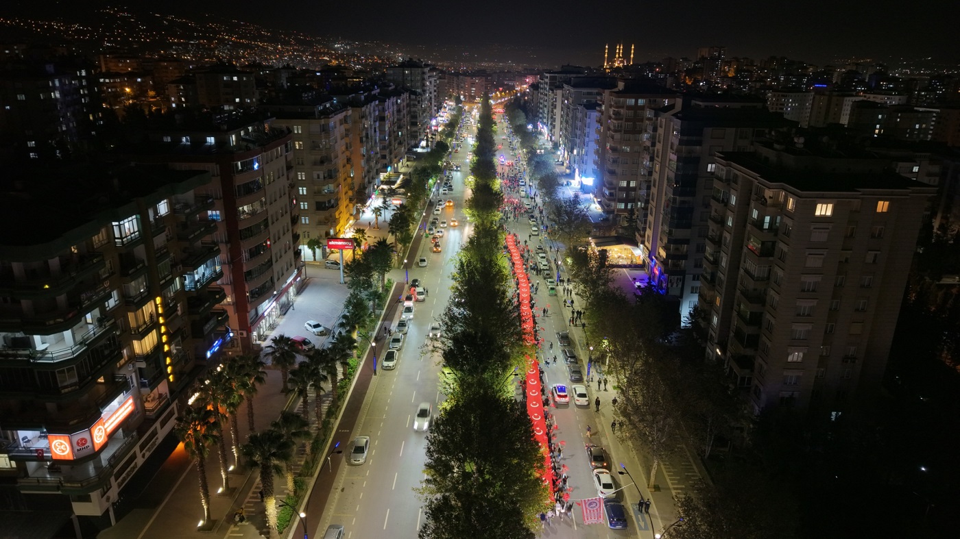 Cumhuriyet Yürüyüşü’nde Kahramanmaraş Tek Yürek Oldu (7)