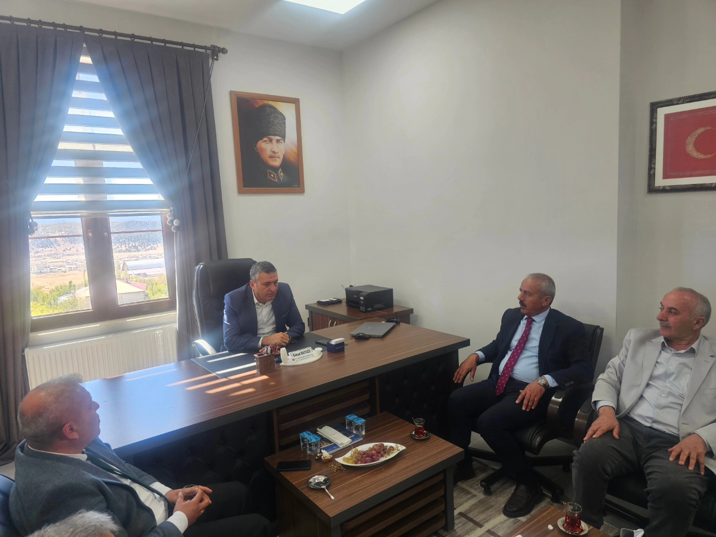 Elbistan İlçe Milli Eğitim Müdürlüğü'nden Nurhak’a Hayırlı Olsun Ziyareti2
