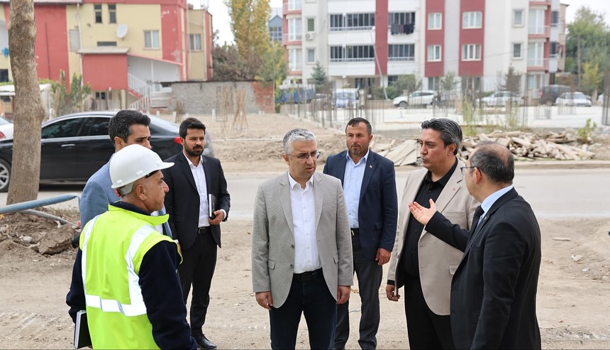Elbistan’da Ulaşım Çalışmaları Yerinde İncelendi