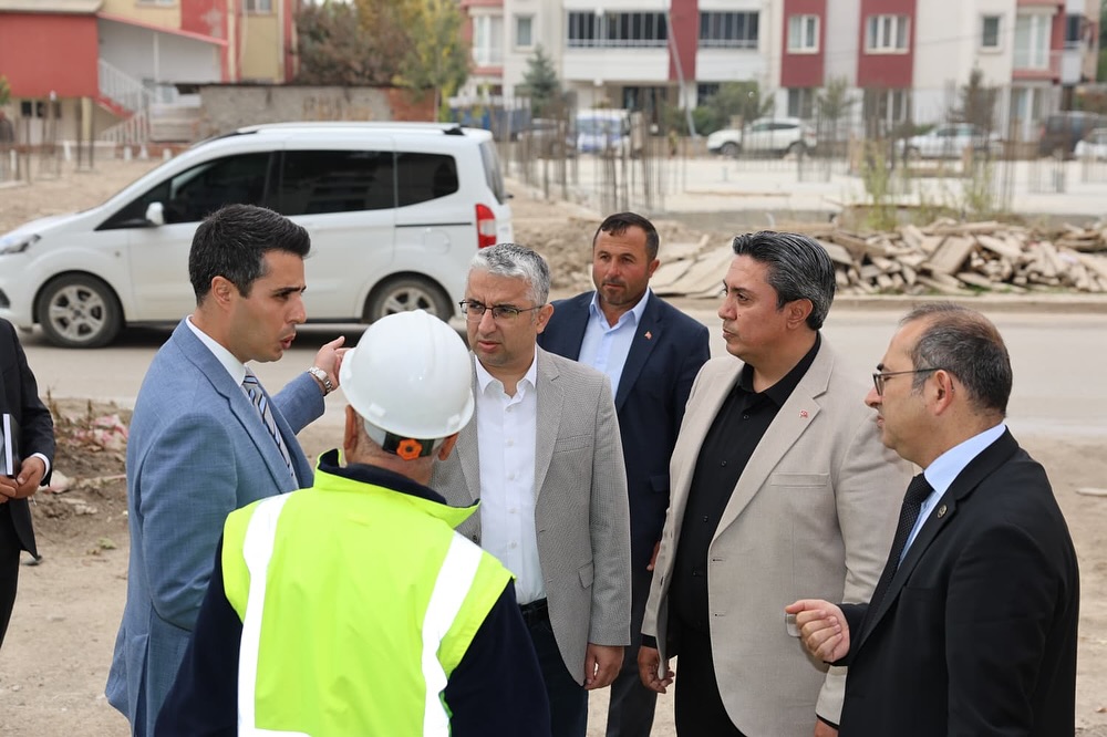 Elbistan’da Ulaşım Çalışmaları Yerinde İncelendi3