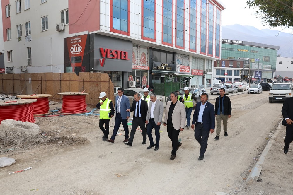 Elbistan’da Ulaşım Çalışmaları Yerinde İncelendi4